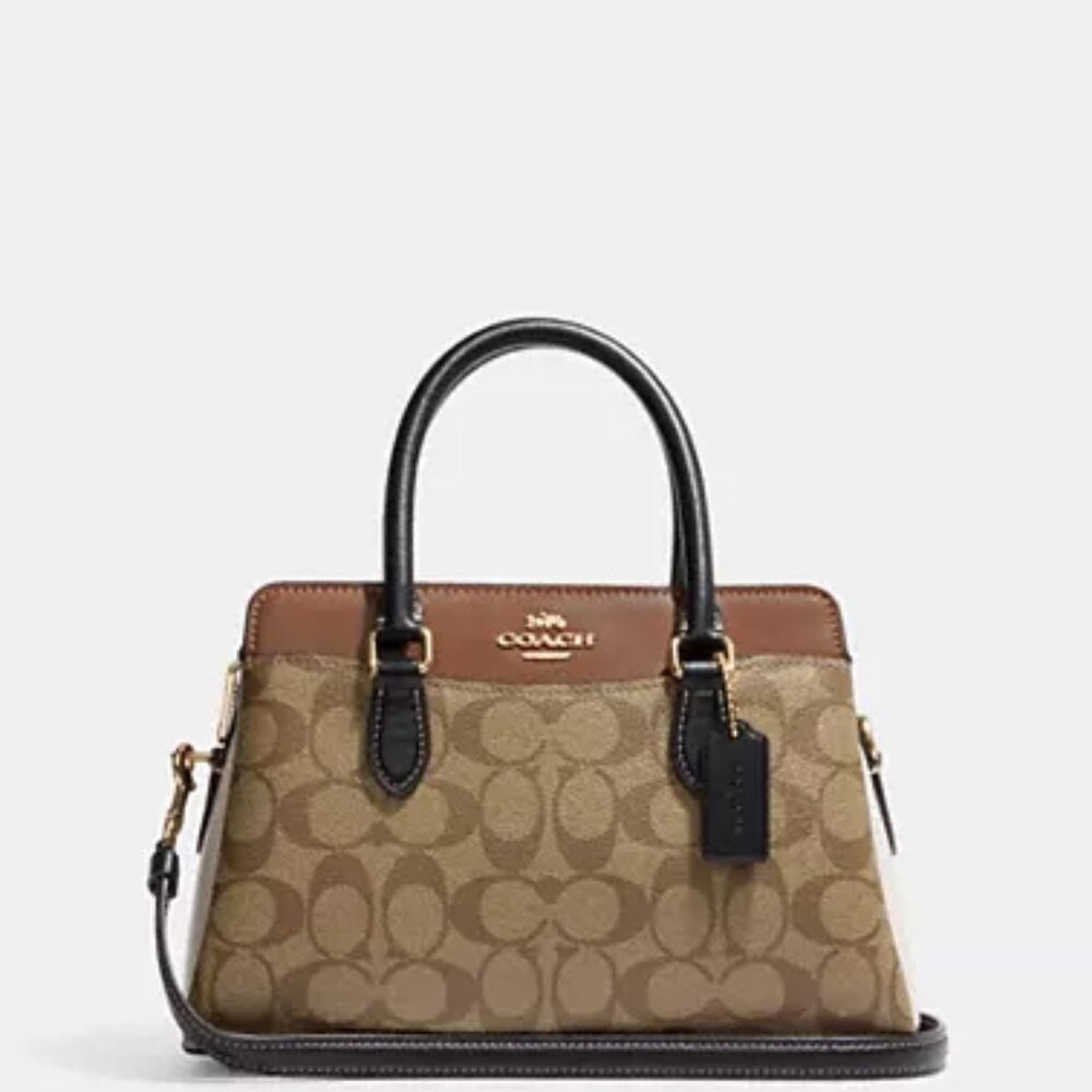Coach NEW! Darcie Carryall in Signature Canvas w/Tags!